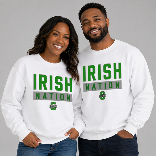 Dublin Scioto Crewneck - Irish Nation Logo