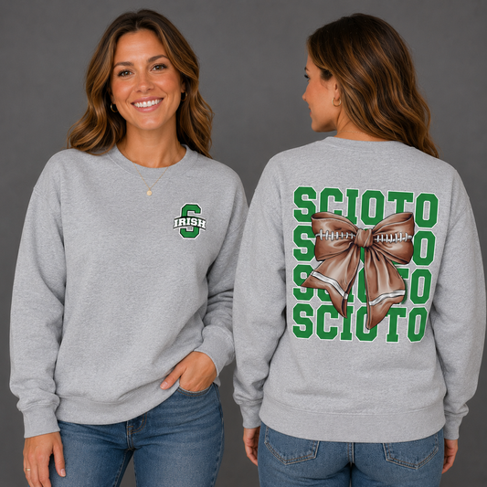 Dublin Scioto Crewneck - Pretty Prep Football