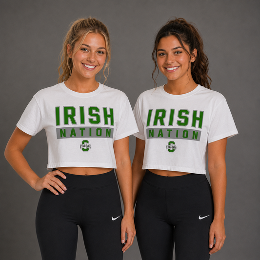 Dublin Scioto Modest Crop - Irish Nation Logo