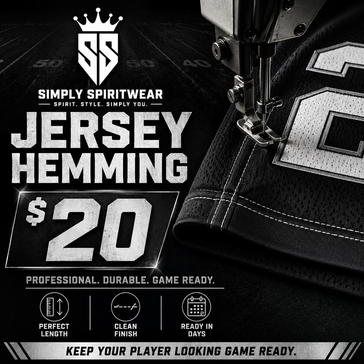 Jersey Hemming