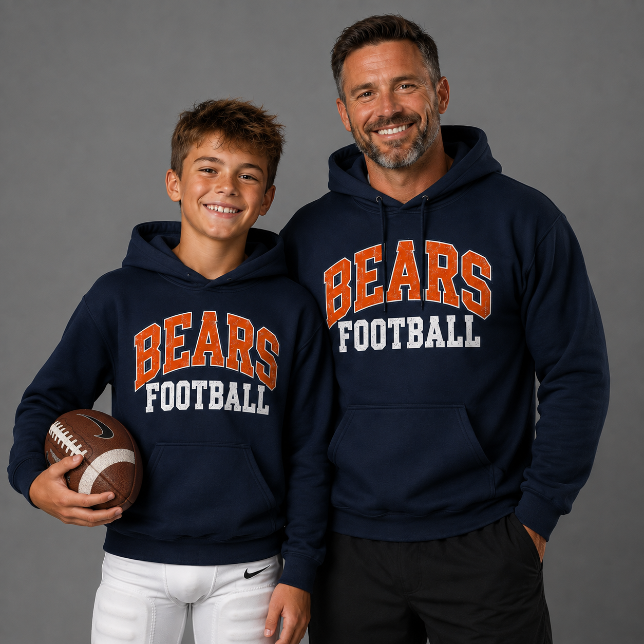 DFL Bears Football Hoodie