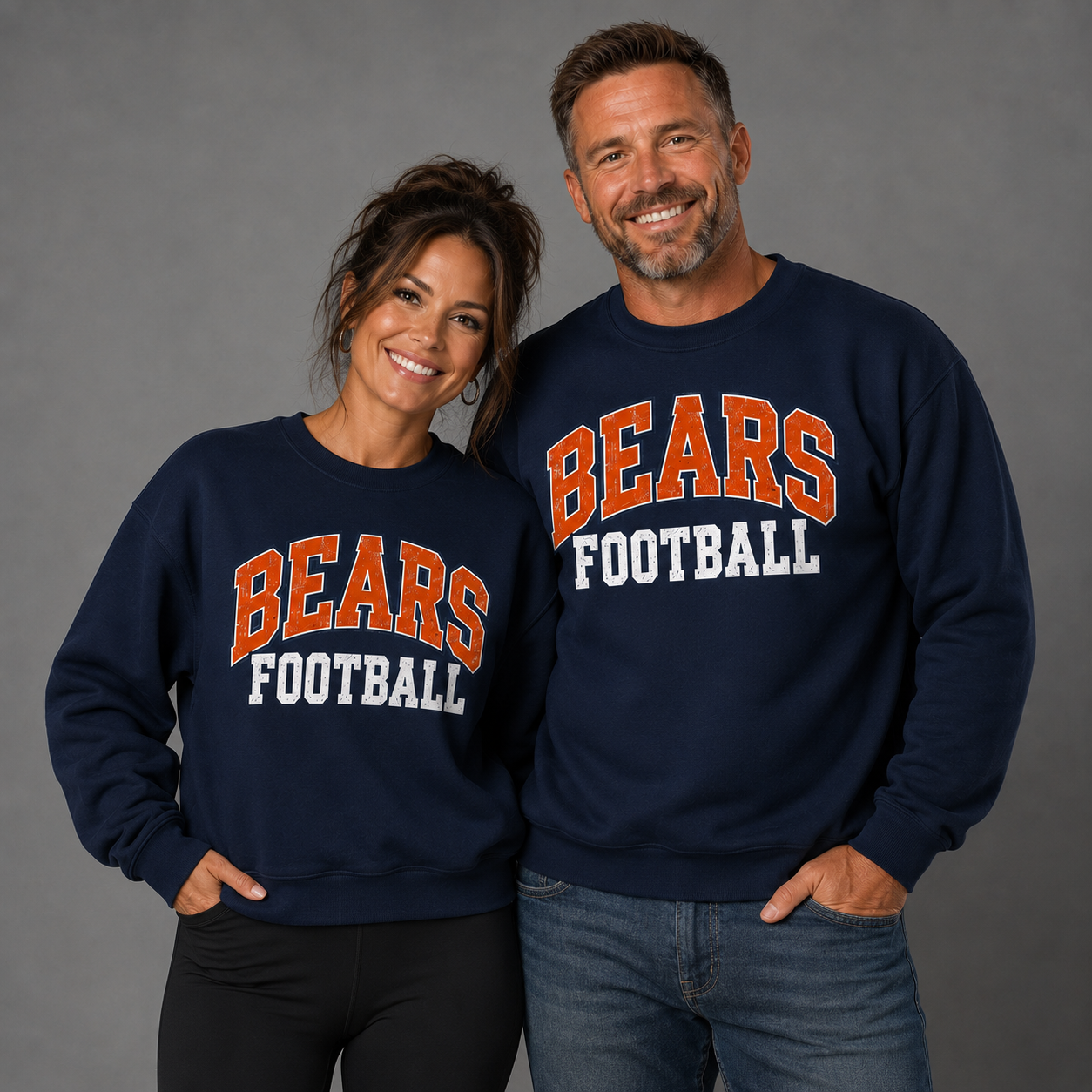 DFL Bears Football Crewneck Sweatshirt