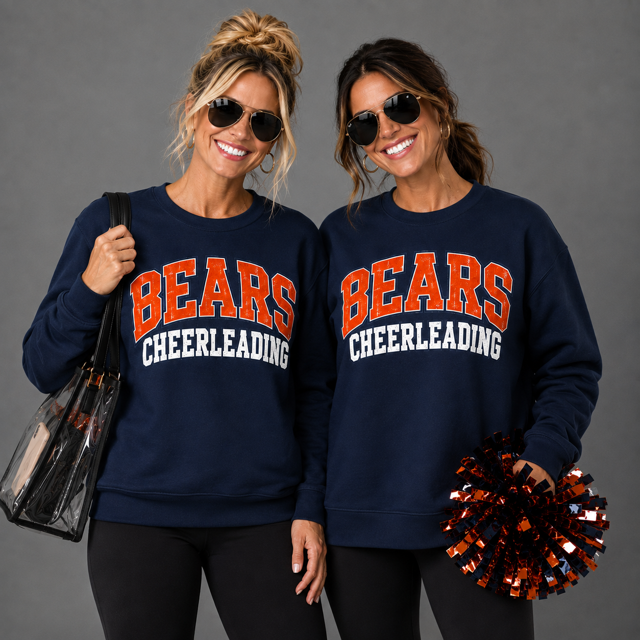 DFL Bears CHEER Crewneck Sweatshirt