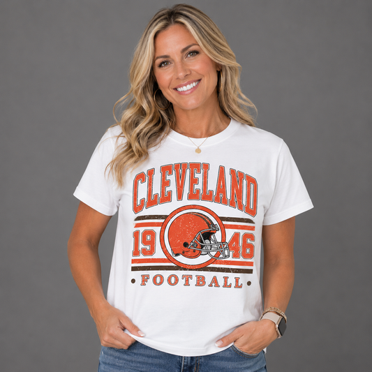 DFL Browns Vintage Tee