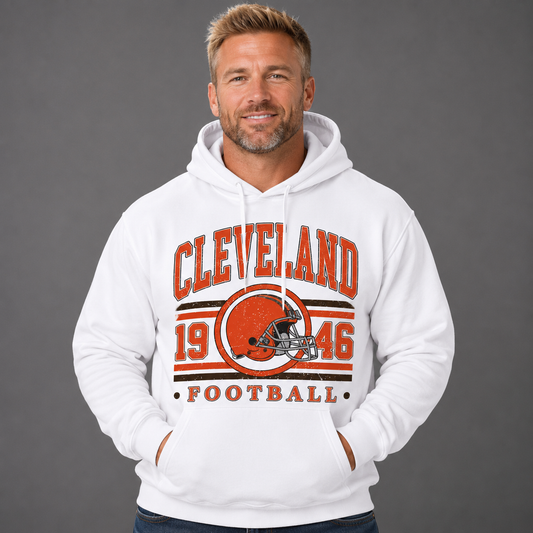 DFL Browns Vintage Hoodie