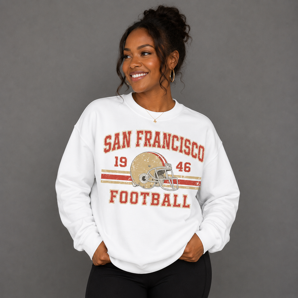 DFL 49ers Vintage Crewneck Sweatshirt