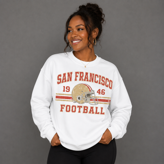 DFL 49ers Vintage Crewneck Sweatshirt
