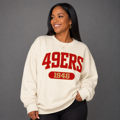 DFL 49ers Crewneck Sweatshirt 2