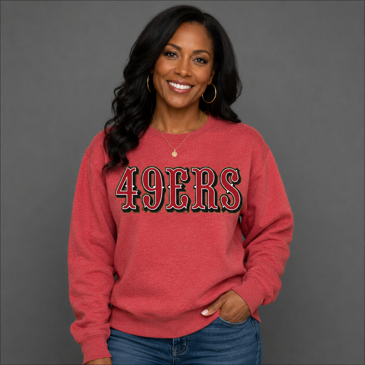 DFL 49ers Crewneck Sweatshirt 3