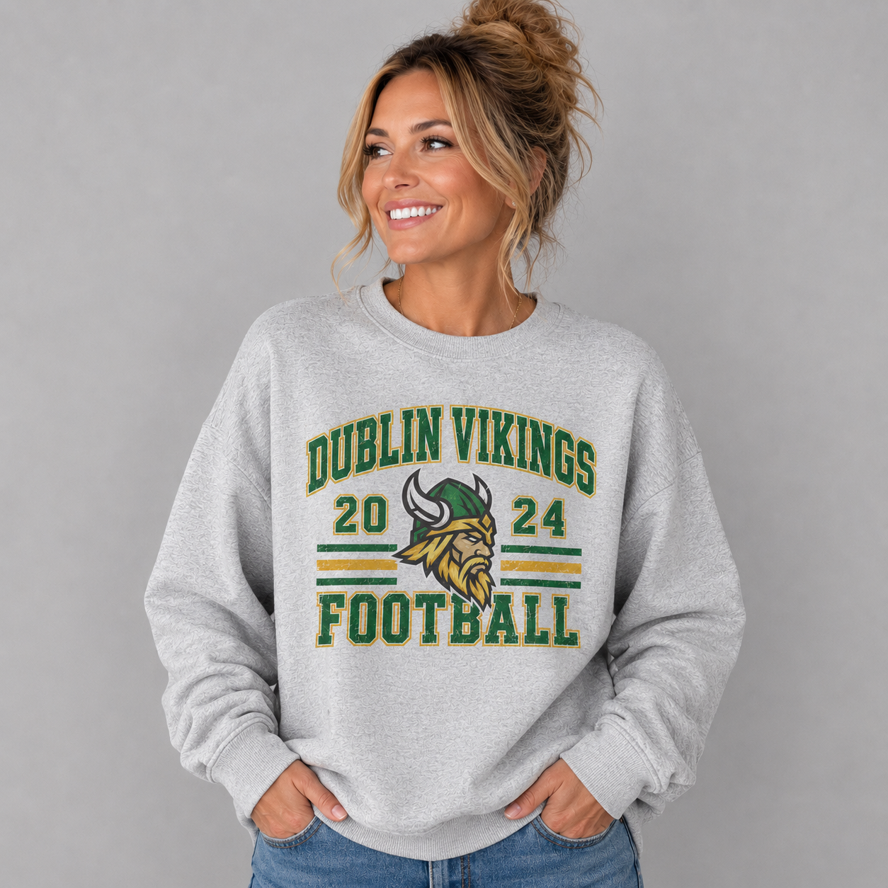 DFL Vikings Vintage Crewneck Sweatshirt