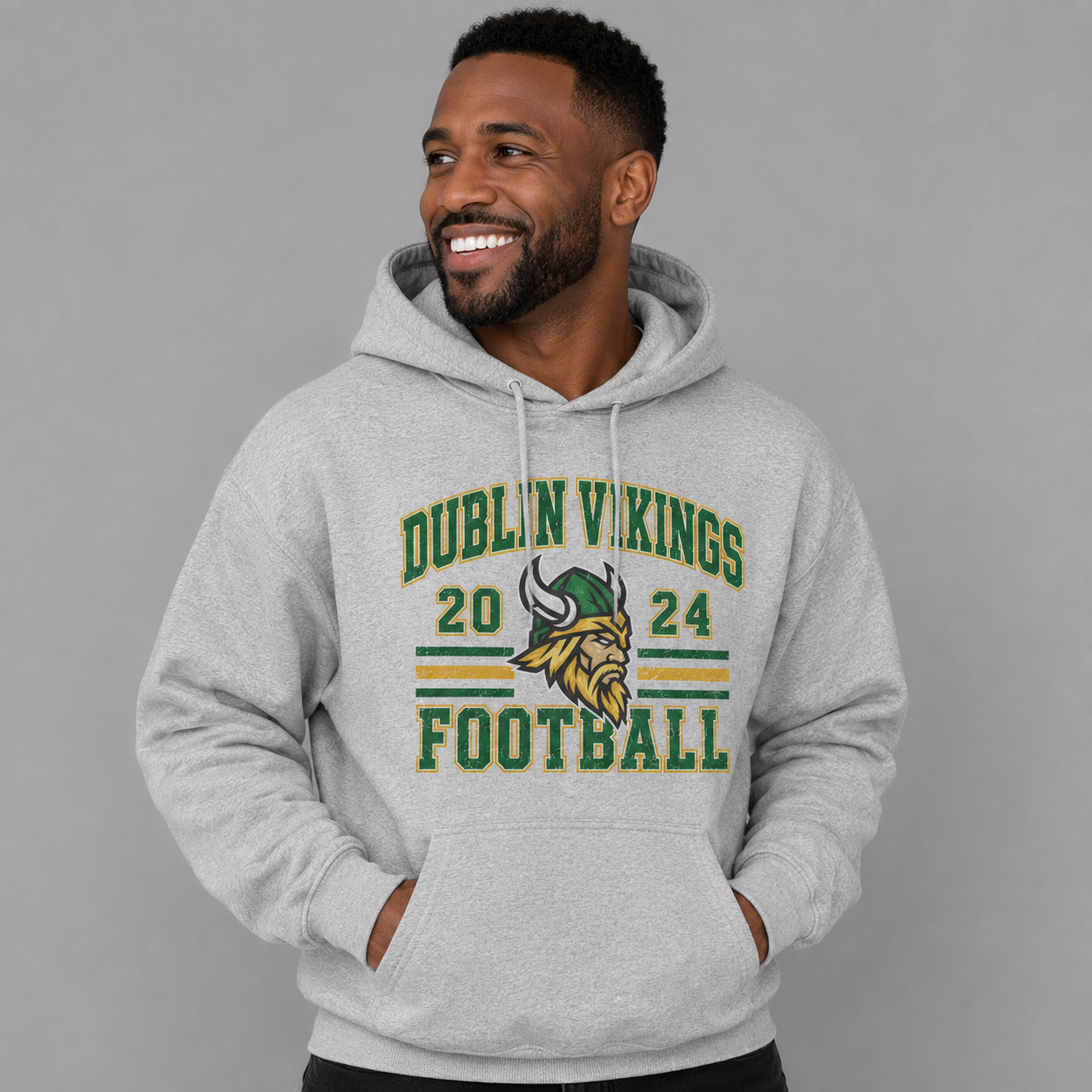 DFL Vikings Vintage Hoodie