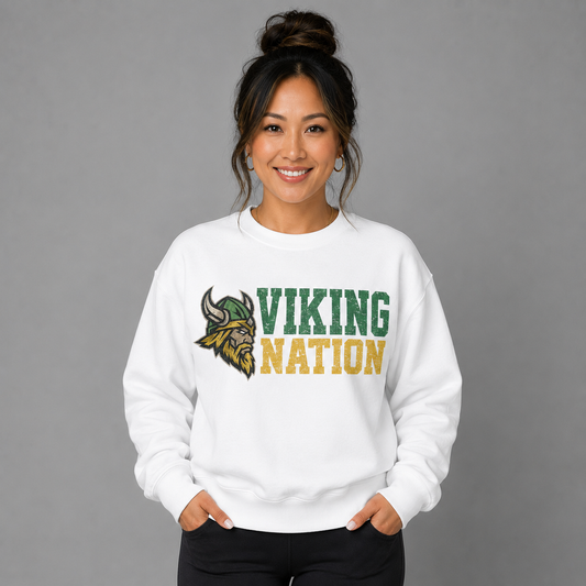 DFL Viking Nation Crewneck Sweatshirt