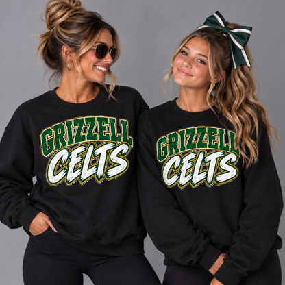 Grizzell CELTS Crewneck Sweatshirt