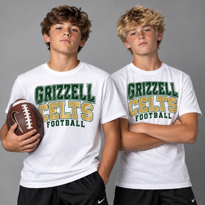Grizzell Football Tee