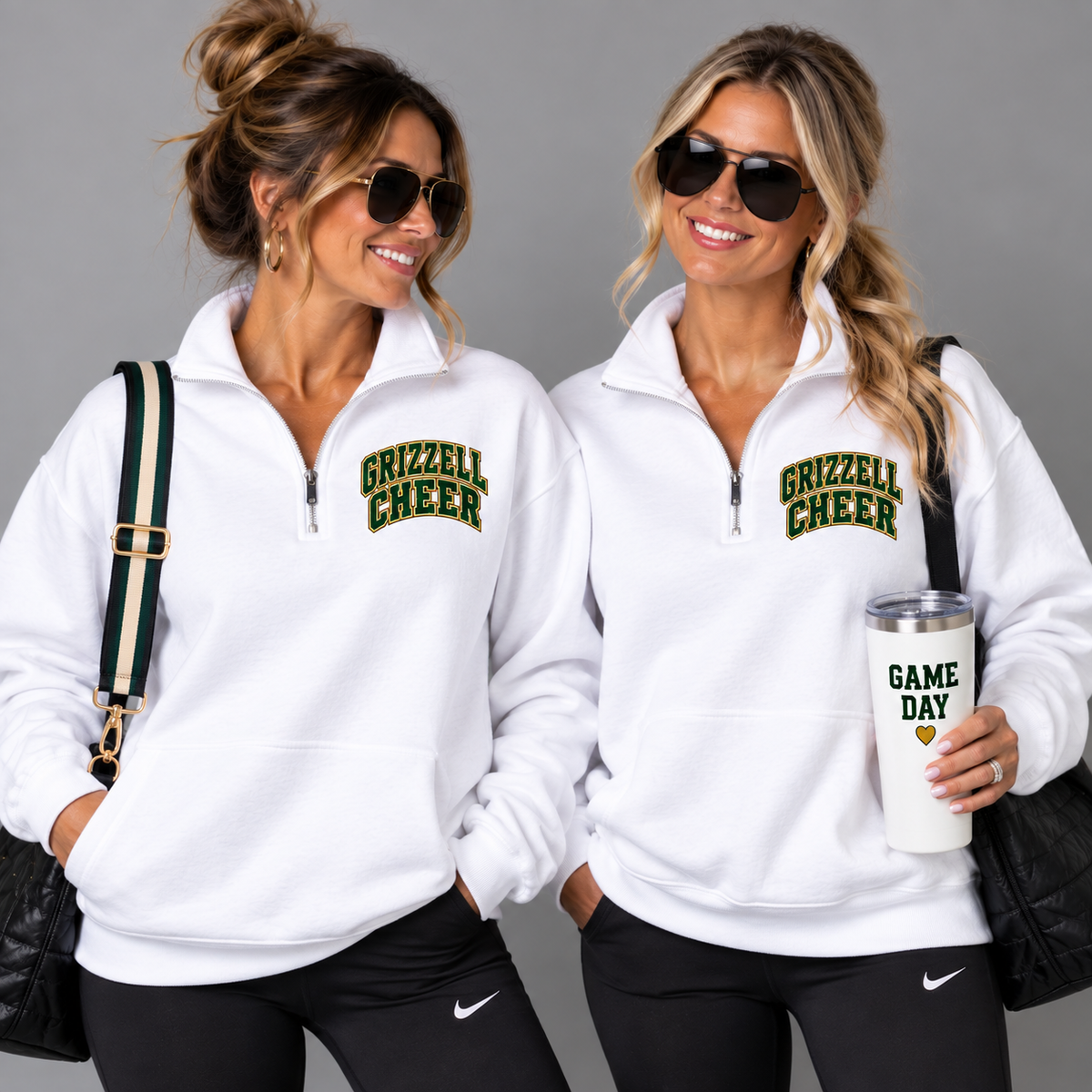 Grizzell CHEER 3/4 Zip