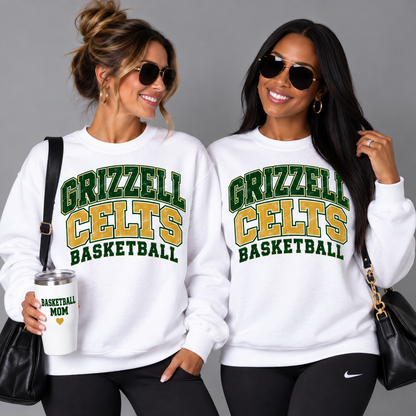 Grizzell Basketball Crewneck Sweatshirt