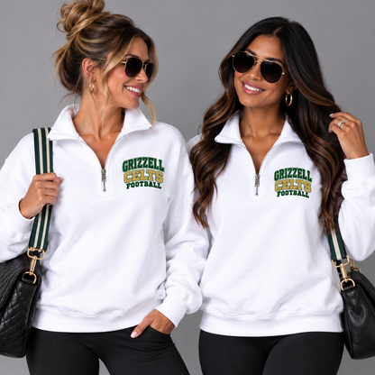 Grizzell Football 3/4 Zip
