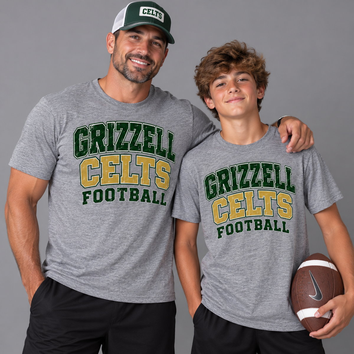 Grizzell Football Tee 2