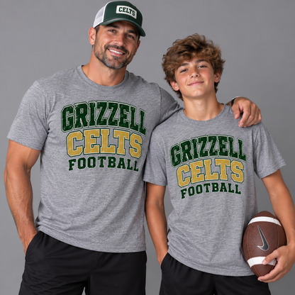 Grizzell Football Tee 2