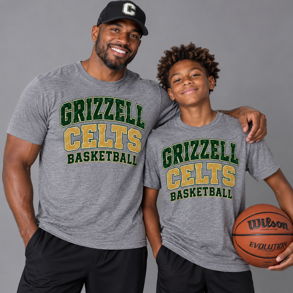 Grizzell Basketball Tee 2
