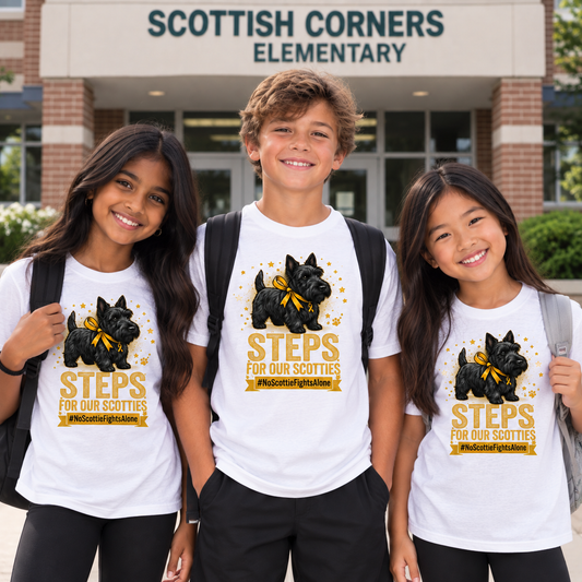 No Scottie Fights Alone Tee