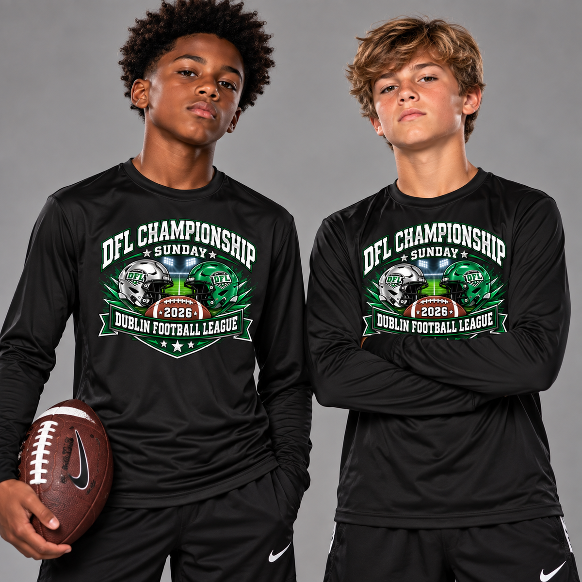 DFL CHAMPONSHIP Long Sleeve Performance Tee