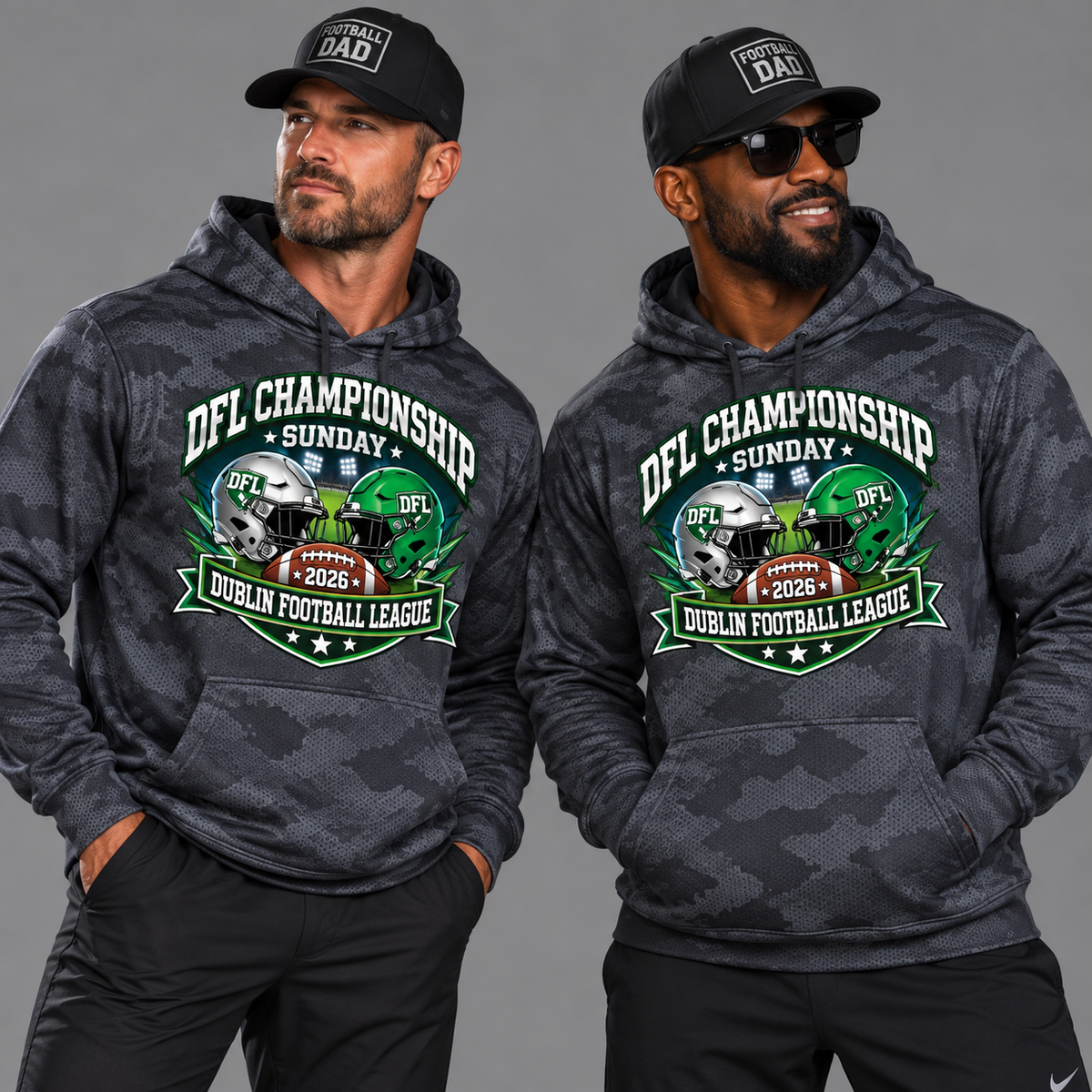 DFL CHAMPIONSHIP CamoHex Hoodie