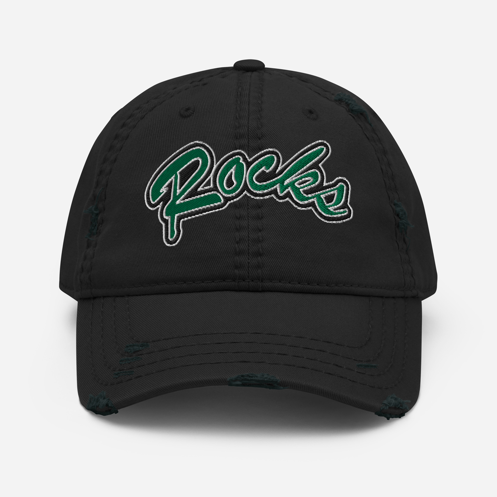 ROCKS Logo Distressed Dad Hat