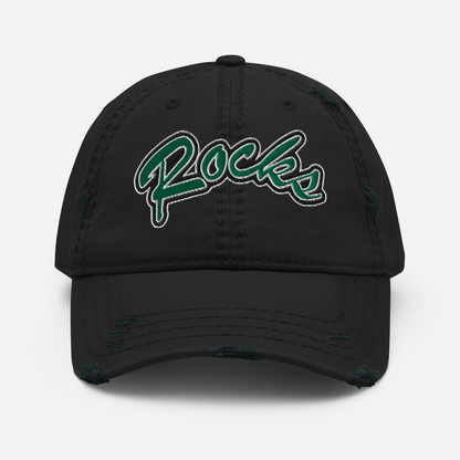 ROCKS Logo Distressed Dad Hat