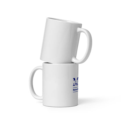 Marion Technical College Nursing White glossy mug